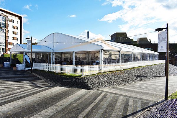 High Quality Aluminum Hard Pagoda Tent 19