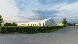 High Quality Aluminum Hard Pagoda Tent 25